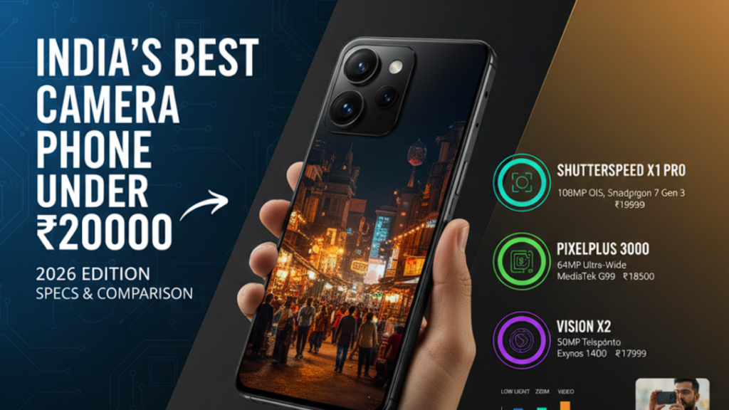 Best Camera Phone Under 20000 in India 2026